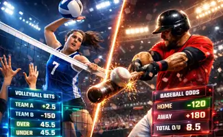 Volleyball & Baseball