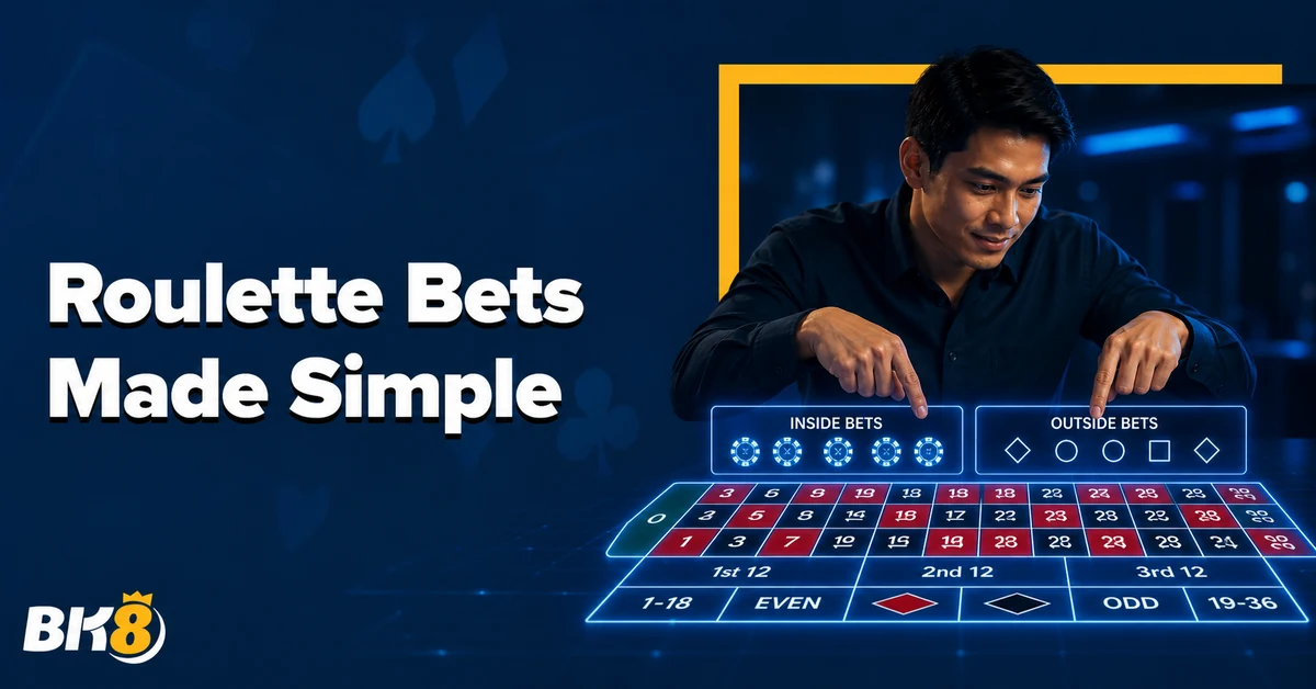 BK8 Roulette Philippines: Inside vs Outside Bets Made Simple featured image