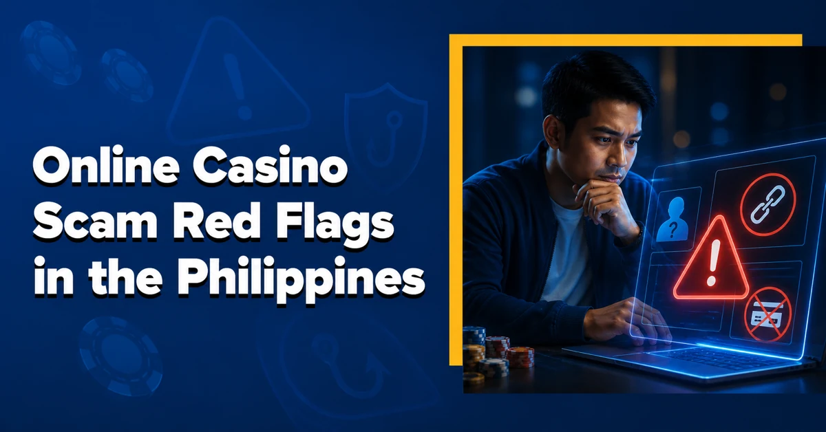 Online casino scam red flags in the Philippines